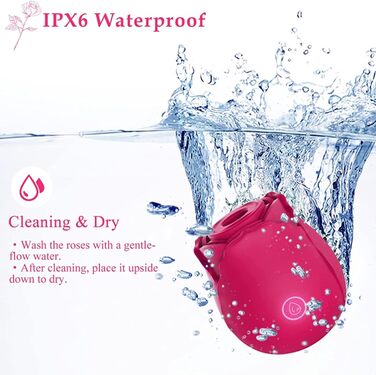 Кліторальний вакуумний вібратор SANLAIHGJY, 7 режимів всмоктування, водостійкий, перезаряджуваний