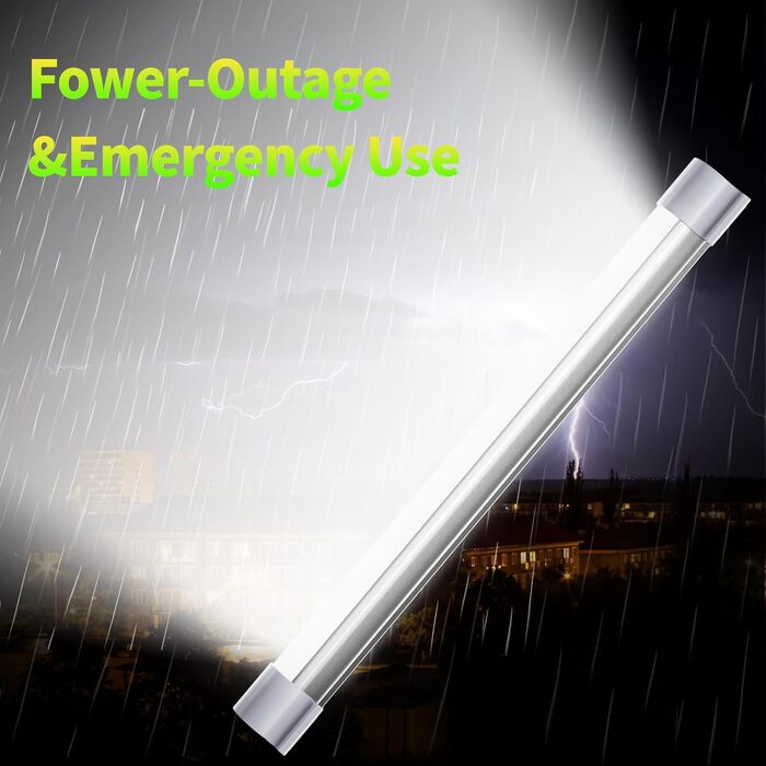 Світлодіодний ліхтар для кемпінгу LETOUR, магнітний ліхтар для кемпінгу, 5 рівнів регулювання яскравості, ліхтар з USB-акумулятором, акумуляторний вуличний ліхтар із зовнішнім акумулятором ємністю 10400 мАг, 80 годин роботи, 120 Вт