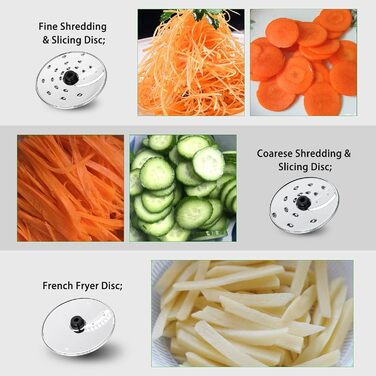 Кухонний комбайн SNDOAS, багатофункціональний кухонний комбайн 1100 Вт, чаша для замішування тіста 3,2 л, подрібнювач кухонного комбайна, блендер 1,5 л, м'ясорубка, темно-синій