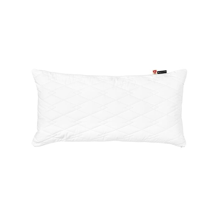Подушка Centa-Star Royal, 40 x 80 см, волокна Primaloft Bio з кульками, змінний наповнювач, із застібкою-блискавкою, Oeko-Tex Standard 100 Клас 1