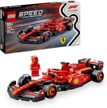 Конструктор LEGO Speed Champions Ferrari SF-24 F1 Racing Car 77242, 275 деталей, гоночний болід