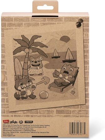 FUGGLER Ugly Monster, Отець Тріска, серія Vacay Vibes, 23 см