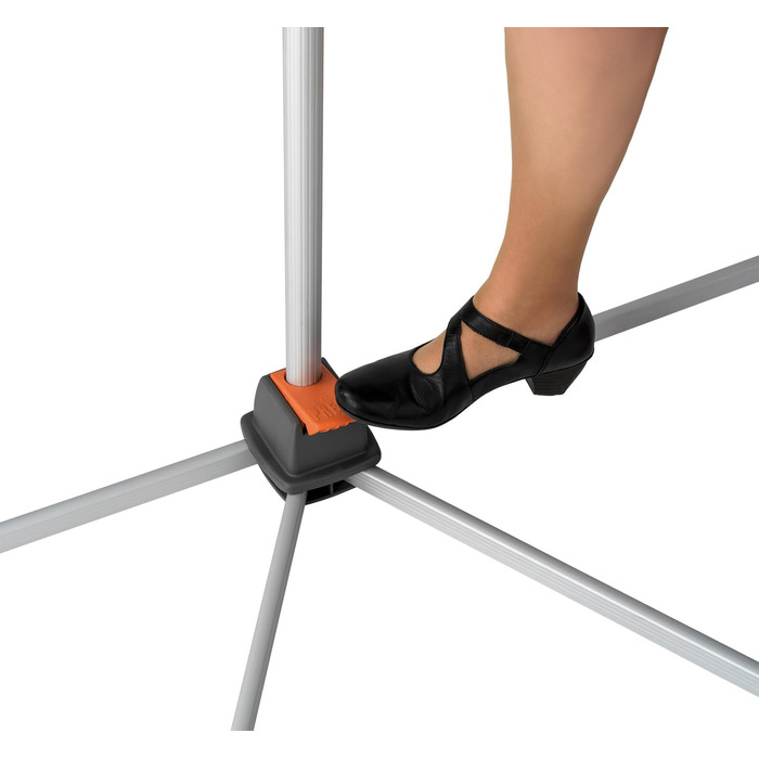 Сушарка для білизни JUWEL Swing 200 (на 2 завантаження пральної машини, довжина підвісу 18,9 м, окремо стояча сушарка з регулюванн