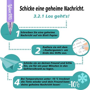 Набір гелевих ручок, що стираються, 24 кольори ідеально підходить для малювання, письма та планування. Спеціальне чорнило дозволяє легко прибирати помилки. Ідеально підходить для творчих проектів, ведення журналу та навчання.
