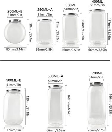 Пластикові стаканчики з кришками, що герметично герметичні, прозорі, для боба, скляна ємність для смузі, сумісна з автоматичним герметиком для стаканчиків, 200 шт. x 250 мл, один розмір