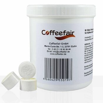 Таблетки для чищення кавомашин Coffeefair 90 шт. x 3г Таблетки для очищення Thermoplan, Saeco
