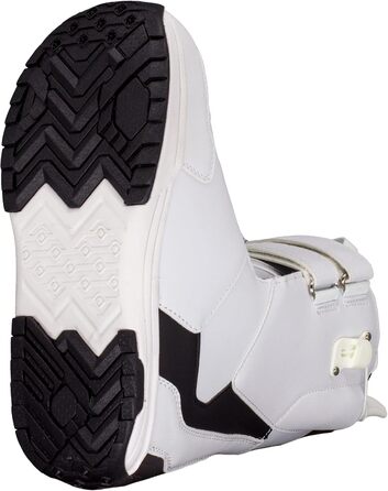 Сноубордічні черевики Airtracks Master Quick Lace/QL - Сноубордічні черевики QL - Білі - Чорні черевики EU 40 / MP 26