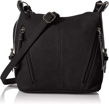 Жіноча сумка через плече середнього розміру 33x15,5x28,5 чорна