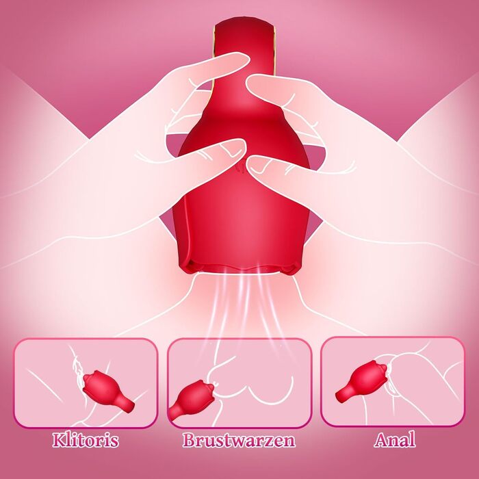 Вібратор для жінок Aomjauy, з функцією «лизання язиком», 8 режимів вібрації