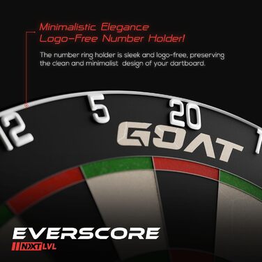 Мішень для дартсу Everscore NXT LVL, ультратонкий дріт, сталева мішень