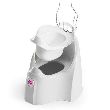 Футуристичний горщик для спокійних справ, білий, 38916835 шт.