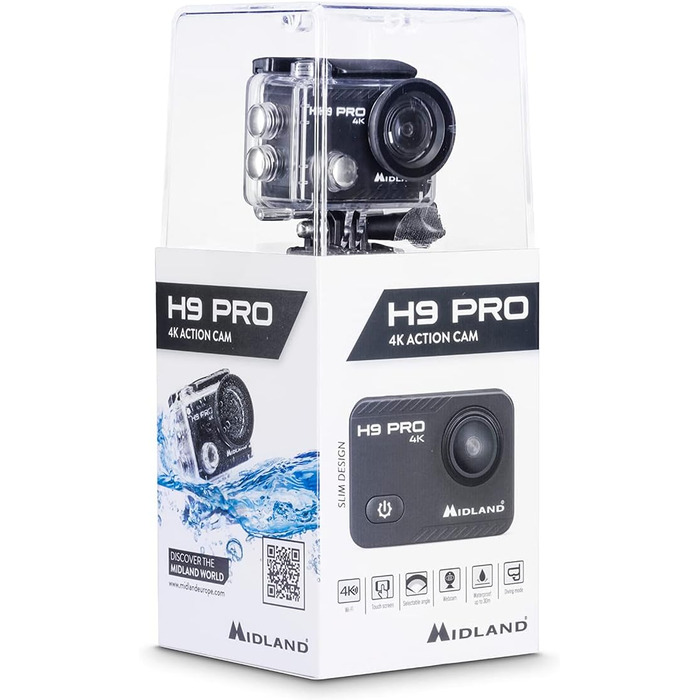 9 Pro WiFi Action Camera, C1518, Ultra HD 4K, 9 Pro WiFi Action Camera, C1518, Ultra HD 4K