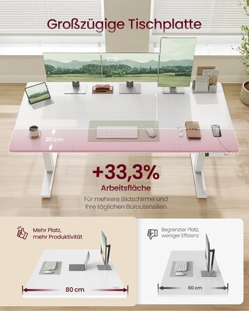 Стіл VASAGLE з регульованою висотою, 160 x 80 см, порт USB-C, подовжувач для зберігання, стіл для роботи стоячи, нагадування про тривале сидіння, 3 кнопки пам&39яті, для офісу, матово-білий LSD146WZ02 160 x 80 см матово-білий