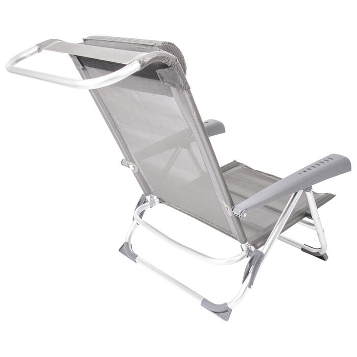 Крісло розкладне Bo-Camp Saint-Tropez Grey (1204796)