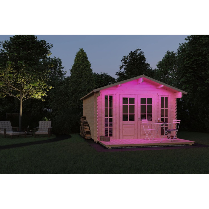 Світлодіодна стрічка SimpLED Outdoor 3m IP65 24 світлодіоди/м RGB в т.ч. 8,5 Вт з регулюванням яскравості Стрічка Прозорий пластик, 78891