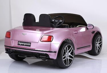 Дитячий електромобіль FINOOS Bentley Continental 12V 2-місний дитячий автомобіль з пультом дистанційного керування, від 1 до 6 рок