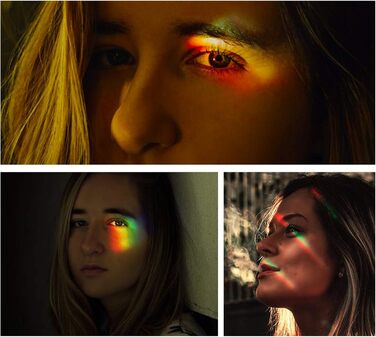 З 1/4 дюйма, створення світлового ефекту веселки для навчання фотоапарата з обєктивом світлового спектру Фотограф