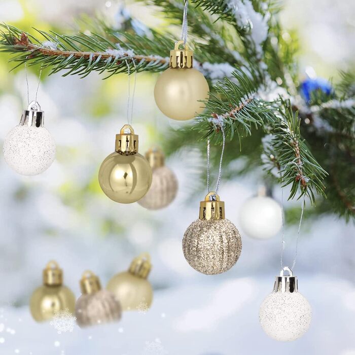 Міні-різдвяних кульок з вішалками 30 шт Winwild