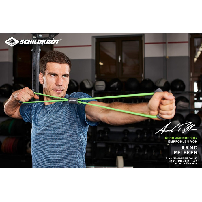 Набір експандерів Schildkrt, 3 предмети, зелено-антрацитовий, у картонній коробці 4 кольорів, 960021