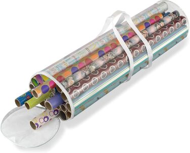 Прозорі рулони для зберігання Whitmor на блискавці, 25 шт. (), прозорі