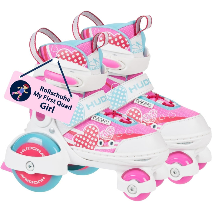 Роликові ковзани My First Quad в різних розмірах та кольорах розміри та кольори - високоякісні роликові ковзани для дітей до 20 кг
