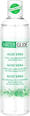 Водорозчинний лубрикант та масажний гель Waterglide Aloe Vera, 300 мл