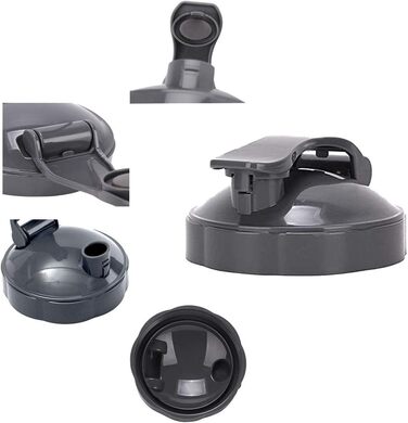 Упаковки 24 унції змінних чашок блендера для оригінальної соковижималки NutriBullet Pro 900 Вт 600 Вт Запчастини для соковижималки Чашки для смузі з 2 насадками блендера з двосторонньою верхньою кришкою Глечик без бісфенолу А, 2