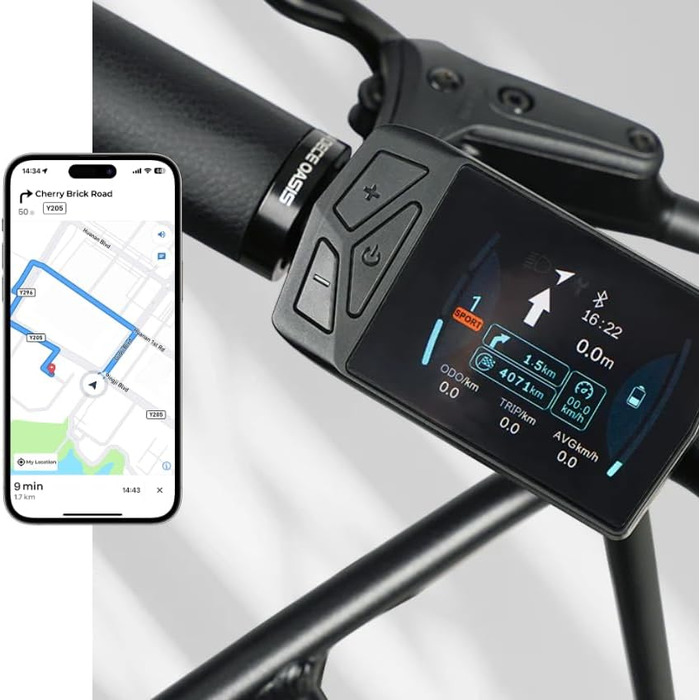 Електричний велосипед, двигун BAFANG, ремінний привід, перемикання двох режимів, електровелосипед 20 дюймів, 2/3 швидкості, жіночий/чоловічий електровелосипед сірого кольору Air One Pro (2 швидкості)