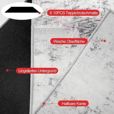 Захисний килимок для офісних крісел, 120x150 см, неклейкий, можна прати, сучасний килим, що підходить для офісних крісел, килимок для офісних крісел для твердих підлог, ламінату та плитки