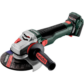 Акумуляторна кутова шліфувальна машина Metabo WB 18 LTX BL 15-150 Quick (18 В, без акумулятора, з Metabox 165, швидкозатискна гайк