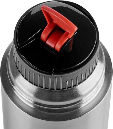 Ізольована пляшка Emsa 509238, Насолоджуйтесь у дорозі, 700 мл, кришка Safe Loc Pro, чорно-антрацитова, для мобільності