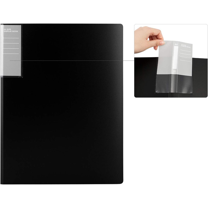 Дисплейний блокнот Storeo Basics, A4, 30 стійок, 6 шт. , різнокольоровий