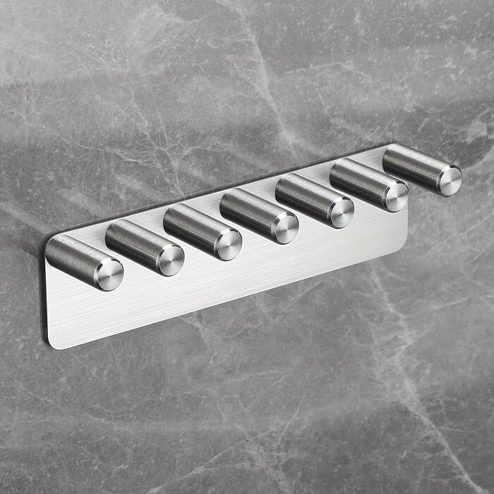 Електрична зубна щітка тримач голівки з нержавіючої сталі прикріплюється щіткотримач для 6 електричних головок щітки для ванної кі