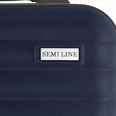 Валіза Semi Line 24' (M) Navy (T5577-4)