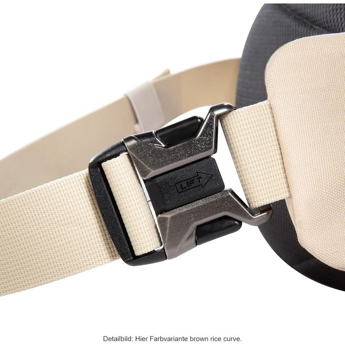 Л) - Стильна сумка на стегно з 3 відділеннями на блискавці з органайзером - Можна також носити як сумку через плече або слінг-рюкз