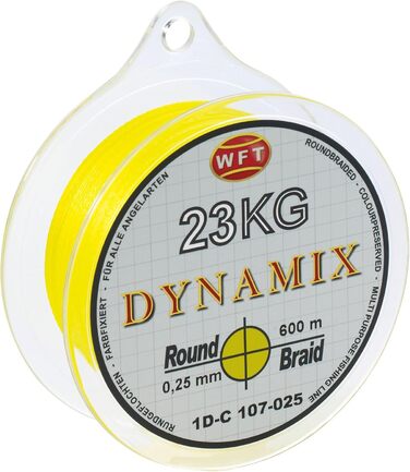 Плетена волосінь WFT Round Dynamix 600 м