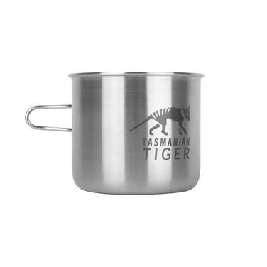 Чашка Tasmanian Tiger TT Handle Mug 500 - ідеальна для активного відпочинку та кемпінгу, з нержавіючої сталі, 500 мл, сумісна з пляшкою об&39ємом 1 л з широким горлом та тримачем для пляшок TT