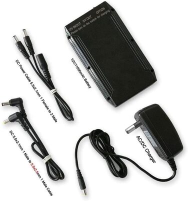 Вихід 9V та USB E2D1, 12V 8300 mAh 100Wh