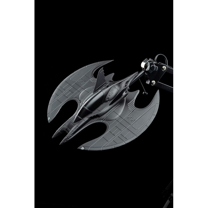Настільна лампа Paladone PP5055BM Batwing BDP гнучка, ідеально підходить для офісу та дому, 10 Вт, пластик, чорний