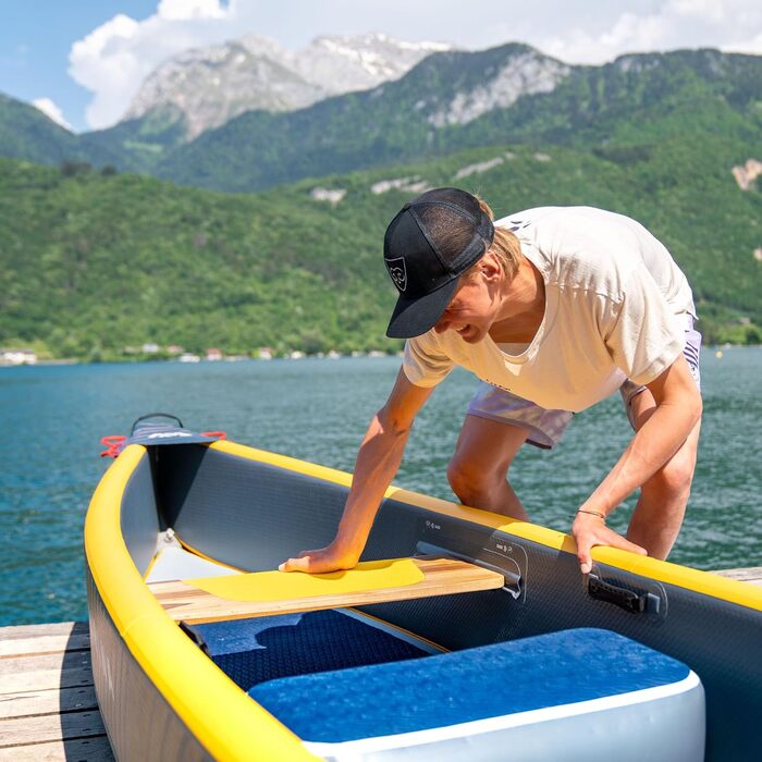 Надувне швидкісне каное Aqua Marina Tomahawk 4,6 м 8 Full DOP-Stitch для 2-3 осіб