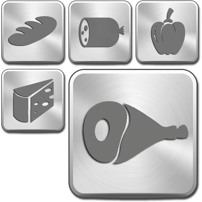 Харчова нарізка Graef Master M20 M20EU нержавіюча сталь, срібло