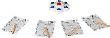 Від HCM Kinzel сімейна гра на мислення з літерним торнадо. Творче навчання та знання, альтернатива Місто-Село-Річка, сприяє швидко