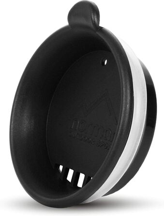 Набір посуду для пікніка та кемпінгу 8 предметів з нержавіючої сталі дорожній набір приборів, тарілка для вулиці, набір столових приборів Бундесверу (5-1), термокружка з кришкою та контейнер, відкривачка для пляшок сріблястий