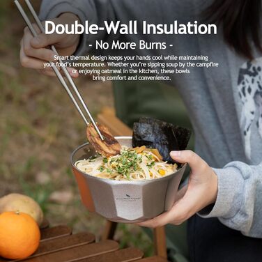 Титанова кемпінгова чаша iBasingo 800 мл, легка, з подвійними стінками, для походів на свіжому повітрі, стійка до опіків, іржі, портативна, для походів, подорожей, дому (срібляста) Ti1175T 800 мл срібляста Ti1175t