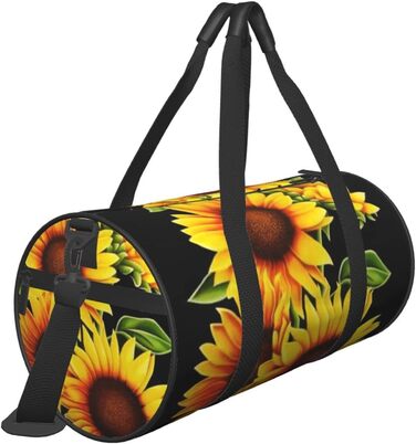 Дорожня сумка-мішок з соняшниками, унісекс, спортивна сумка
