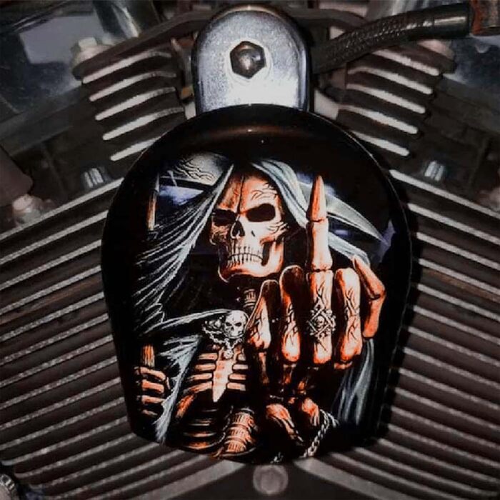 Чохол для клаксона рогу з черепом Harley Custom, аксесуар для декору