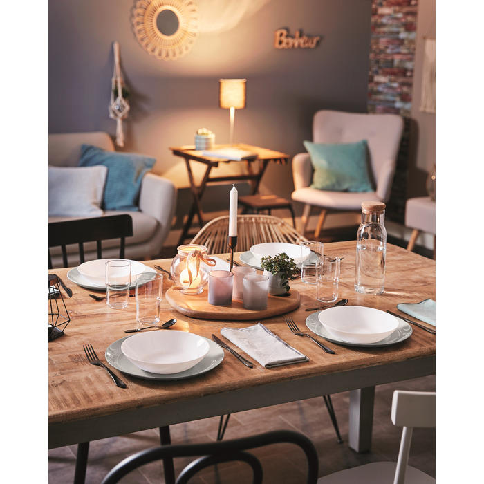 Сервіз LUMINARC DIWALI GRANIT, 19 предметів (6443104)