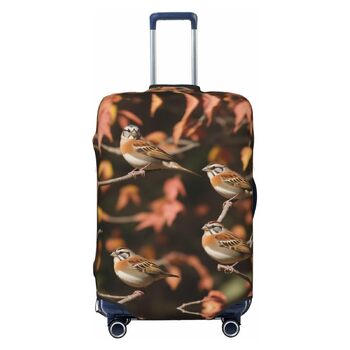 Чохол для валізи Sparrow, міцний захист, підходить для багажу розміром 45,7 - 81,3 см, малий, Чорний