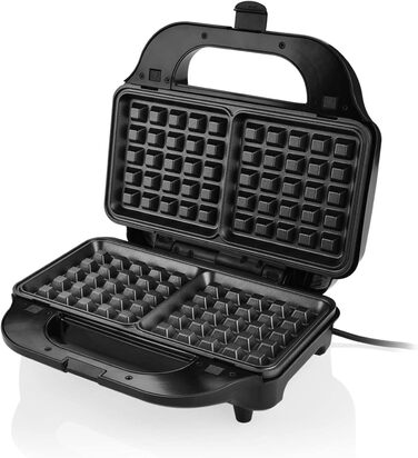 Сендвіч-машина ETA 6 в 1 I Sorento Plus I Антипригарне покриття для легкого чищення без пригорання I 900 Вт I Вафельниця, гриль та багато іншого