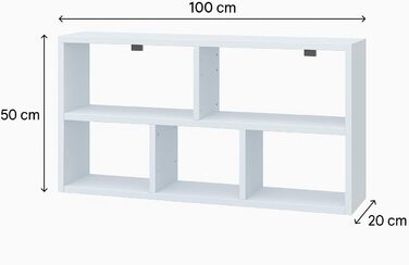 Біла дерев&39яна настінна полиця - настінна книжкова полиця - полиці для стін - полиця для вітальні